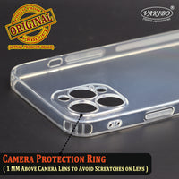 VAKIBO Premium Clear 1.5MM Thick Transparent Soft TPU Rubber Back Cover Case With Camera Protection Suitable for Apple iPhone 12 Pro Max