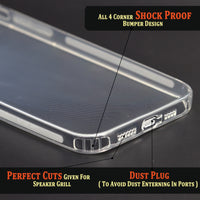 VAKIBO Premium Clear 1.5MM Thick Transparent Soft TPU Rubber Back Cover Case With Camera Protection Suitable for Apple iPhone 12 Pro Max