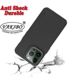 VAKIBO Dotted Black Coloured Made with Silicon Rubber TPU Back Cover Case Suitable for iPhone 13 Pro