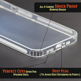 VAKIBO Premium Clear 1.5MM Thick Transparent Soft TPU Rubber Back Cover Case With Camera Protection Suitable for Apple iPhone 13 Pro