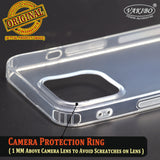 VAKIBO Premium Clear 1.5MM Thick Transparent Soft TPU Rubber Back Cover Case With Camera Protection Suitable for Apple iPhone 13 Pro