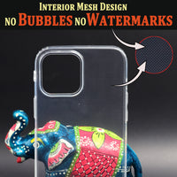 VAKIBO Premium Clear 1.5MM Thick Transparent Soft TPU Rubber Back Cover Case With Camera Protection Suitable for Apple iPhone 13 Pro Max