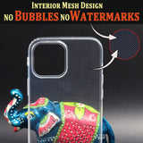 VAKIBO Premium Clear 1.5MM Thick Transparent Soft TPU Rubber Back Cover Case With Camera Protection Suitable for Apple iPhone 13 Pro Max