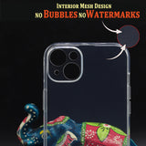 VAKIBO Premium Clear 2MM Thick Transparent Soft TPU Rubber Back Cover Case With Camera Protection Suitable for Apple iPhone 14 Plus