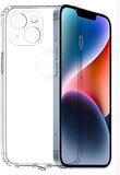 VAKIBO Premium Clear 2MM Thick Transparent Soft TPU Rubber Back Cover Case With Camera Protection Suitable for Apple iPhone 14 Plus