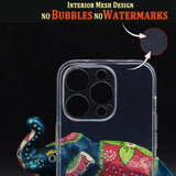 VAKIBO Premium Clear 2MM Thick Transparent Soft TPU Rubber Back Cover Case With Camera Protection Suitable for Apple iPhone 14 Pro