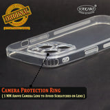 VAKIBO Premium Clear 1.5MM Thick Transparent Soft TPU Rubber Back Cover Case With Camera Protection Suitable for Apple iPhone 15 Pro