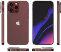 VAKIBO Premium Clear 2MM Thick Transparent Soft TPU Rubber Back Cover Case With Camera Protection Suitable for iPhone 16 Pro