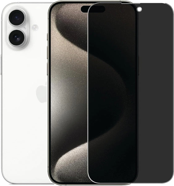 Super Premium Quality Tempered Glass Screen Guard Protector With Black Border Suitable For iPhone 16 Plus