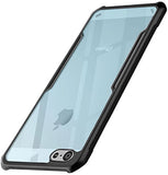 VAKIBO Best Selling Black and Transparent Back Cover Case Made With Soft TPU and Acrylic With 4 Corner and Camera Protection Suitable for Apple iPhone 5s