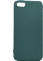 VAKIBO 1.2 MM Thick Green Coloured Soft TPU Rubber Back Cover Case With Camera Protection Ring Suitable for Apple iPhone 5s