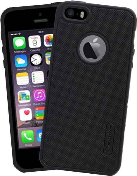 VAKIBO Niukin Dotted Black Premium Quality Back Cover Made With Silicon Rubber TPU Material Suitable For iPhone 5