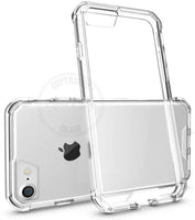 VAKIBO Premium Clear 2MM Thick Transparent Soft TPU Rubber Back Cover Case With Camera Protection Suitable for Apple iPhone 8