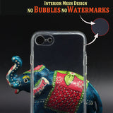 VAKIBO Premium Clear 2MM Thick Transparent Soft TPU Rubber Back Cover Case With Camera Protection Suitable for Apple iPhone 8