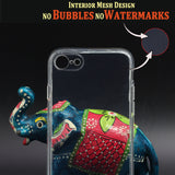 VAKIBO Premium Clear 2MM Thick Transparent Soft TPU Rubber Back Cover Case With Camera Protection Suitable for Apple iPhone 7