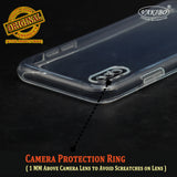 VAKIBO Premium Clear 2MM Thick Transparent Soft TPU Rubber Back Cover Case With Camera Protection Suitable for Apple iPhone X