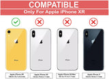 VAKIBO Best Selling Black and Transparent Back Cover Case Made With Soft TPU and Acrylic With 4 Corner and Camera Protection Suitable for Apple iPhone XR