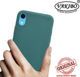 VAKIBO 1.2 MM Thick Green Coloured Soft TPU Rubber Back Cover Case With Camera Protection Ring Suitable for Apple iPhone XR
