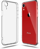 VAKIBO Premium Clear 1.5MM Thick Transparent Soft TPU Rubber Back Cover Case With Camera Protection Suitable for Apple iPhone XR