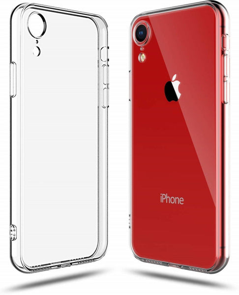 VAKIBO Premium Clear 1.5MM Thick Transparent Soft TPU Rubber Back Cover Case With Camera Protection Suitable for Apple iPhone XR