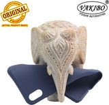 VAKIBO 1.2 MM Thick Blue Coloured Soft TPU Rubber Back Cover Case With Camera Protection Ring Suitable for Apple iPhone XS Max