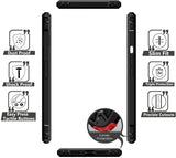 VAKIBO Best Selling Black and Transparent Back Cover Case Made With Soft TPU and Acrylic With 4 Corner and Camera Protection Suitable for Samsung Galaxy A01 Core