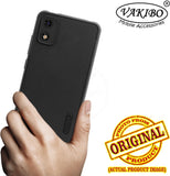 VAKIBO Niukin Dotted Design Black Coloured Soft TPU Rubber Back Cover Case With Camera Protection Ring Suitable for itel A23 Pro