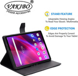VAKIBO Mercury Premium Red Coloured made With Canvas and TPU Flip Cover Case Suitable for Lenovo Tab K10