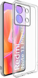 VAKIBO Premium Clear 2MM Thick Transparent Soft TPU Rubber Back Cover Case With Camera Protection Suitable for Mi Redmi Note 13 Pro