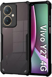 VAKIBO Super Premium Black Border Transparent Case With Corner Protection & Camera Protection Suitable for Vivo Y27 4G