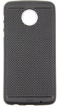 VAKIBO Dotted Design Black Coloured Soft TPU Back Cover Case Suitable for Moto Z