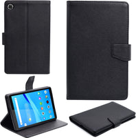 VAKIBO Mercury Premium Black Coloured made With Canvas and TPU Flip Cover Case Suitable for Moto Tab G20
