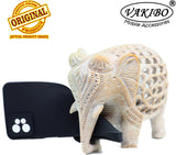 VAKIBO Dotted Black Coloured Made with Silicon Rubber TPU Back Cover Case Suitable for Moto G32