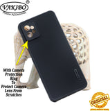 VAKIBO Dotted Black Coloured Made with Silicon Rubber TPU Back Cover Case Suitable for Moto G32