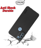 VAKIBO Dotted Black Coloured Made with Silicon Rubber TPU Back Cover Case Suitable for Moto G71