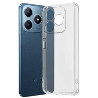 VAKIBO Premium Clear 1.5MM Thick Transparent Soft TPU Rubber Back Cover Case With Camera Protection Suitable for Realme Narzo N63