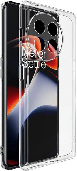 VAKIBO Premium Clear 2MM Thick Transparent Soft TPU Rubber Back Cover Case With Camera Protection Suitable for OnePlus Ace 2