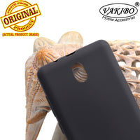 VAKIBO Matte Frosted Black Coloured Soft TPU Back Cover Case Suitable for Nokia C01 Plus