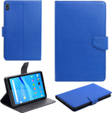 VAKIBO Mercury Premium Blue Coloured made With Canvas and TPU Flip Cover Case Suitable for Nokia Tab T20