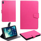 VAKIBO Mercury Premium Pink Coloured made With Canvas and TPU Flip Cover Case Suitable for Nokia Tab T20