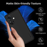 VAKIBO Dotted Black Coloured Made with Silicon Rubber TPU Back Cover Case Suitable for OnePlus Nord CE3 Lite