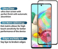 Super Premium Quality Tempered Glass Screen Guard Protector With Black Border Suitable For Realme Narzo 20 Pro