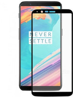 Super Premium Quality Tempered Glass Screen Guard Protector With Black Border Suitable For OnePlus 5T