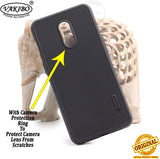 VAKIBO Dotted Black Coloured Made with Silicon Rubber TPU Back Cover Case Suitable for Oneplus 6T