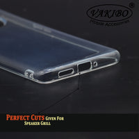 VAKIBO Premium Clear 2MM Thick Transparent Soft TPU Rubber Back Cover Case With Camera Protection Suitable for OnePlus 7T
