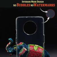 VAKIBO Premium Clear 2MM Thick Transparent Soft TPU Rubber Back Cover Case With Camera Protection Suitable for OnePlus 7T