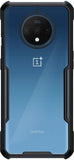 VAKIBO Super Premium Black Border Transparent Case With Corner Protection & Camera Protection Suitable for Oneplus 7T