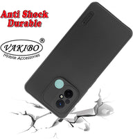 VAKIBO Dotted Black Coloured Made with Silicon Rubber TPU Back Cover Case Suitable for Oneplus 7T