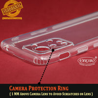 VAKIBO Premium Clear 1.5MM Thick Transparent Soft TPU Rubber Back Cover Case With Camera Protection Suitable for OnePlus Nord 2T