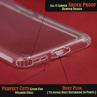 VAKIBO Premium Clear 1.5MM Thick Transparent Soft TPU Rubber Back Cover Case With Camera Protection Suitable for OnePlus Nord 2T